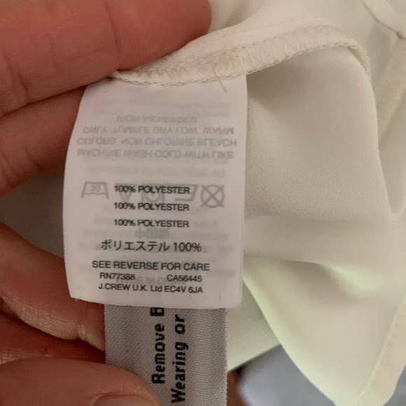 J.Crew White Blouse - Picture 6 of 6